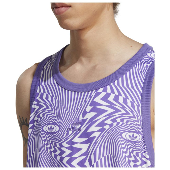 Adidas Ανδρική αμάνικη μπλούζα AOP Tank